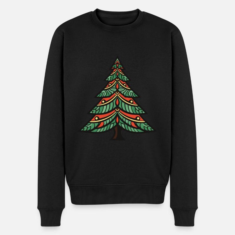 Arbre de Noël Noël - Pull Premium bio Homme - noir