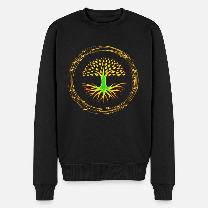 Arbre de vie - Pull Premium bio Homme - noir