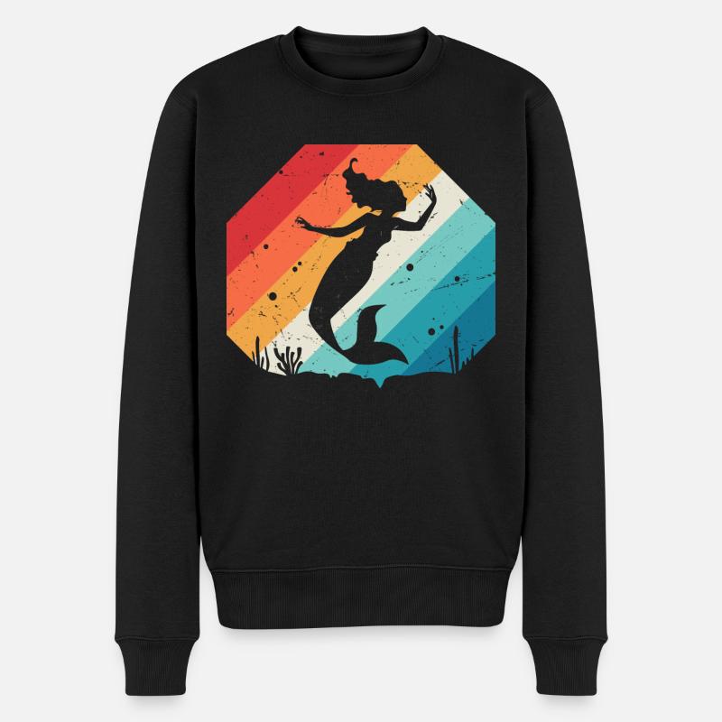 sirène - Pull Premium bio Homme - noir