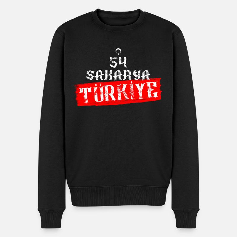 Sakarya 54 Turquie - Pull Premium bio Homme - noir