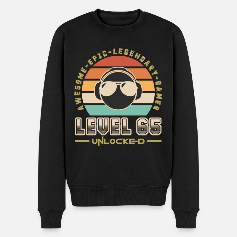 Level 65 - Pull Premium bio Homme - noir