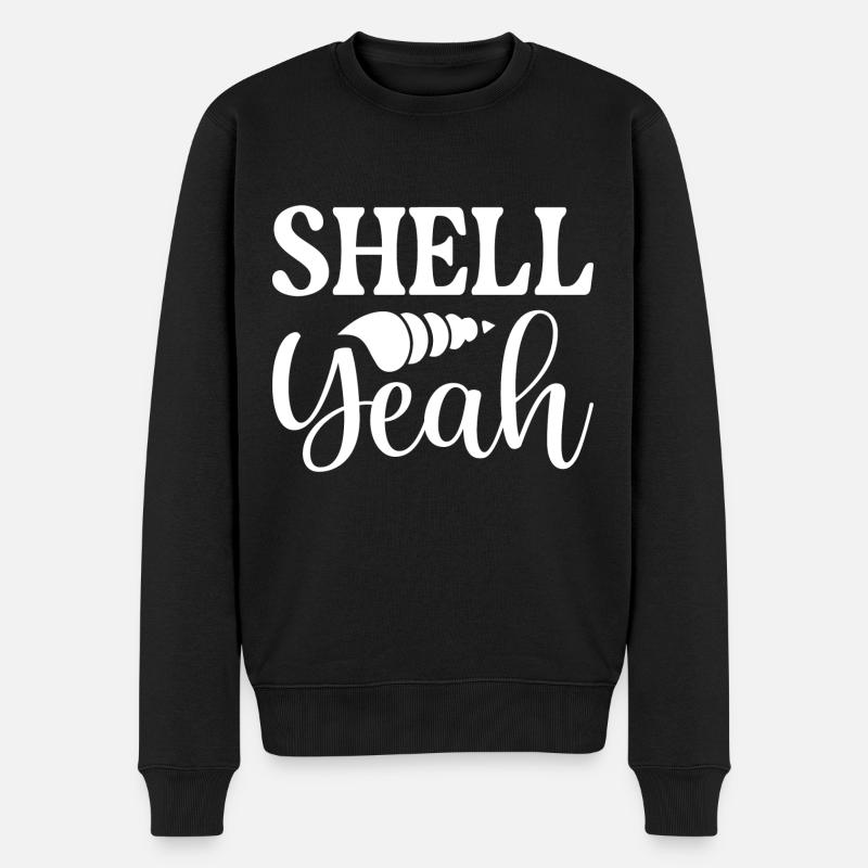 Shell oui - Pull Premium bio Homme - noir