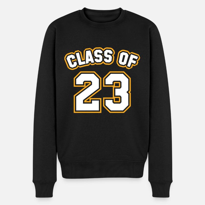 Classe de 23 - Pull Premium bio Homme - noir