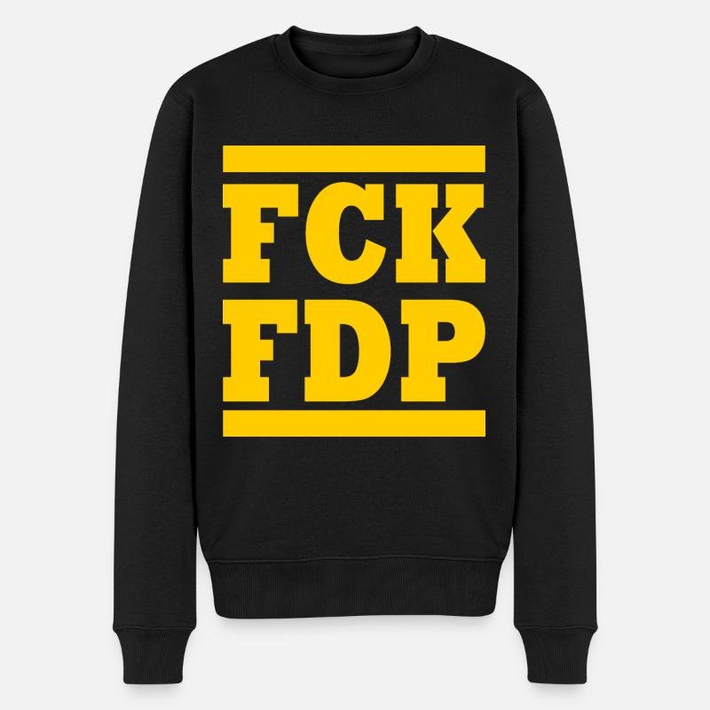 Fck fdp - Pull Premium bio Homme - noir