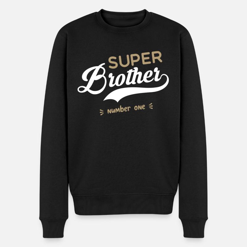 Super frère - Pull Premium bio Homme - noir