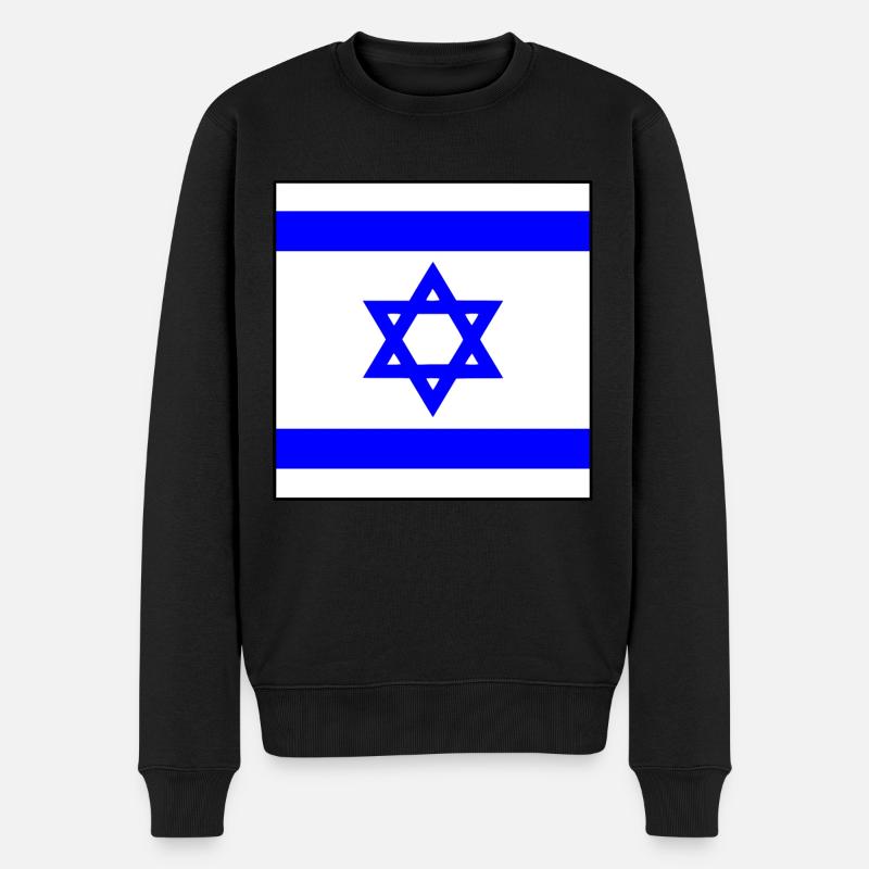 Israël - Pull Premium bio Homme - noir