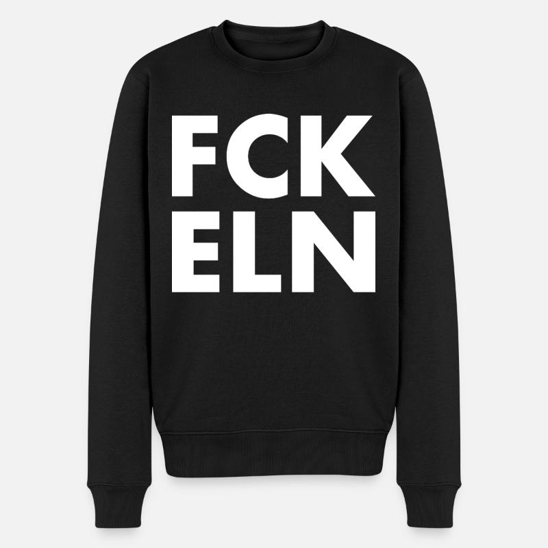 Fck eln - Pull Premium bio Homme - noir