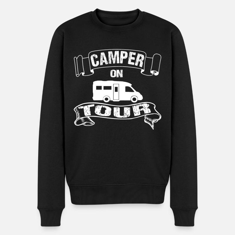 Camping - Pull Premium bio Homme - noir