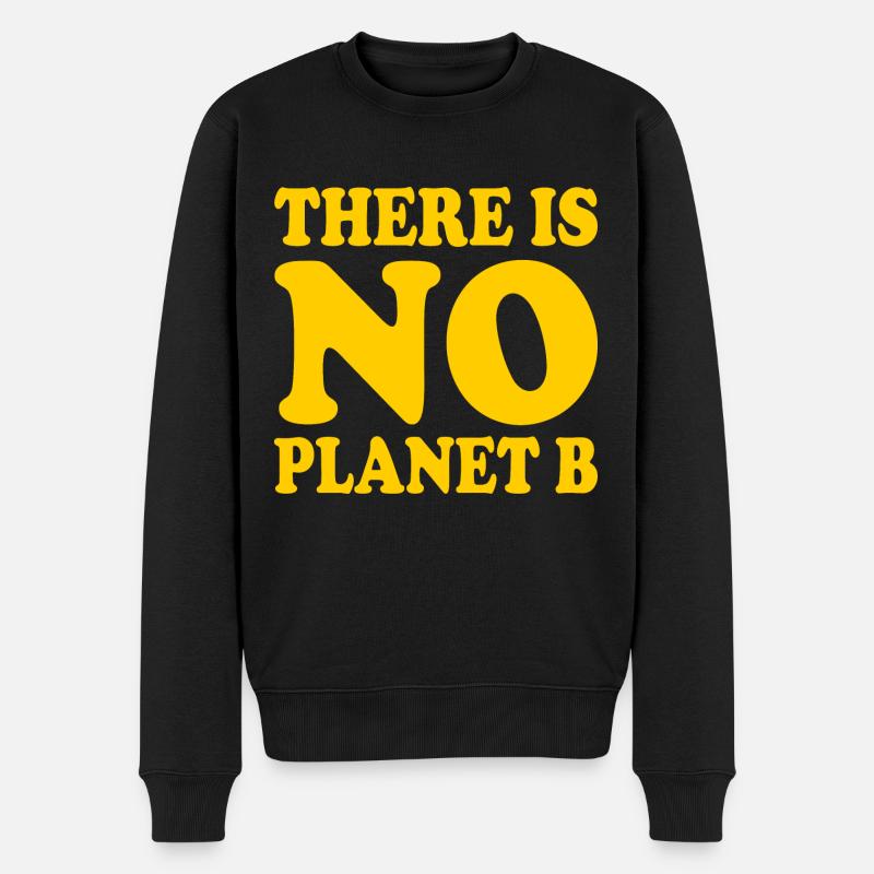 There is no planet b - Pull Premium bio Homme - noir