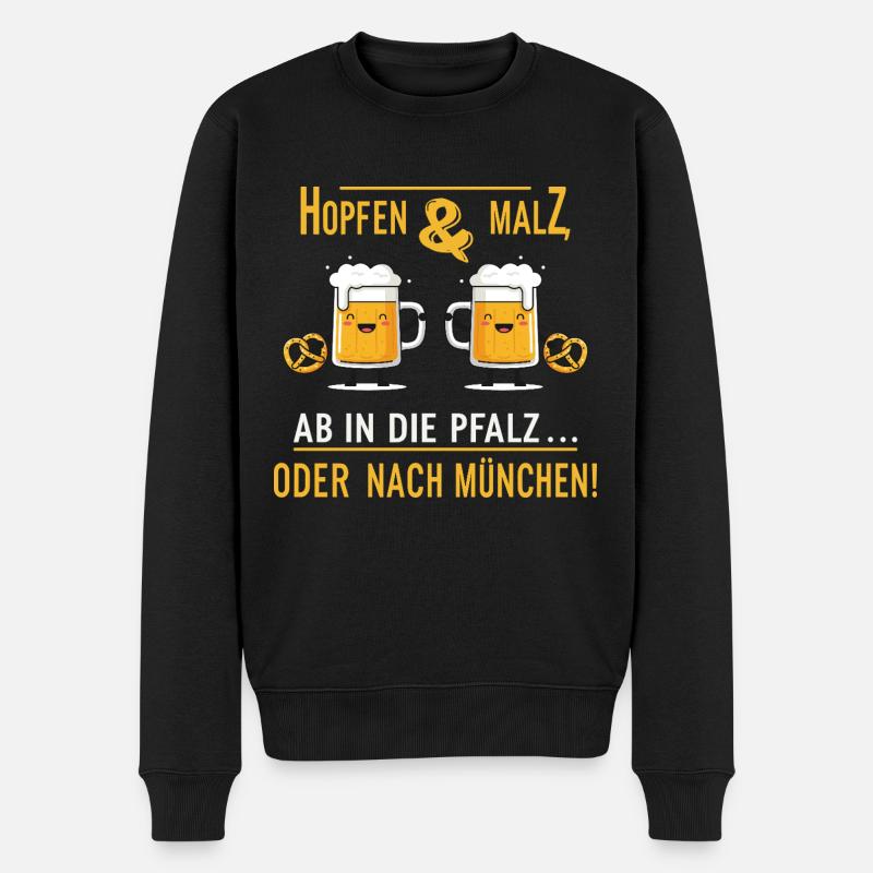 Festival de la bière - Pull Premium bio Homme - noir