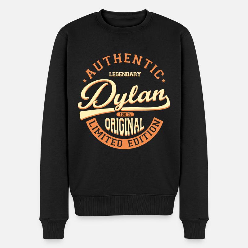 DYlAN Tshirt personnalisé cadeau Dylan - Pull Premium bio Homme - noir