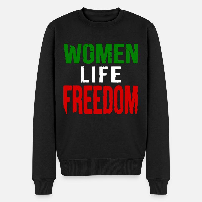 Women life freedom iran - Pull Premium bio Homme - noir