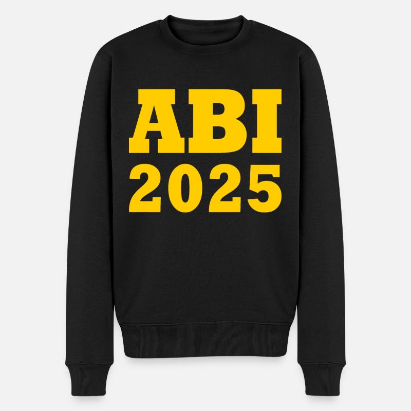 Abi 2025 - Männer Premium Bio Pullover - Schwarz
