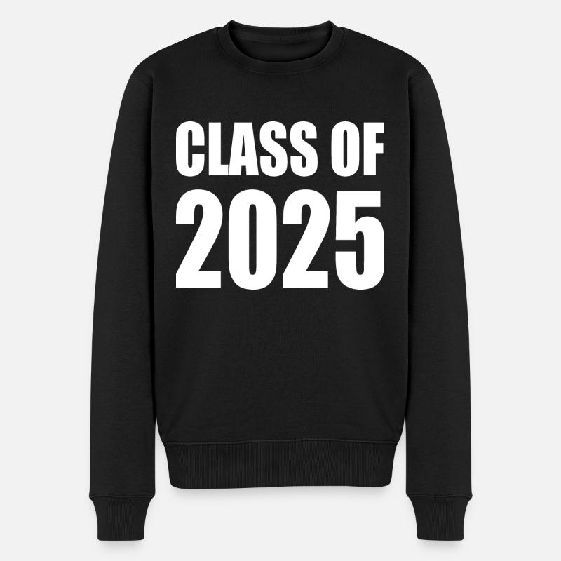 Class of 2025 - Männer Premium Bio Pullover - Schwarz