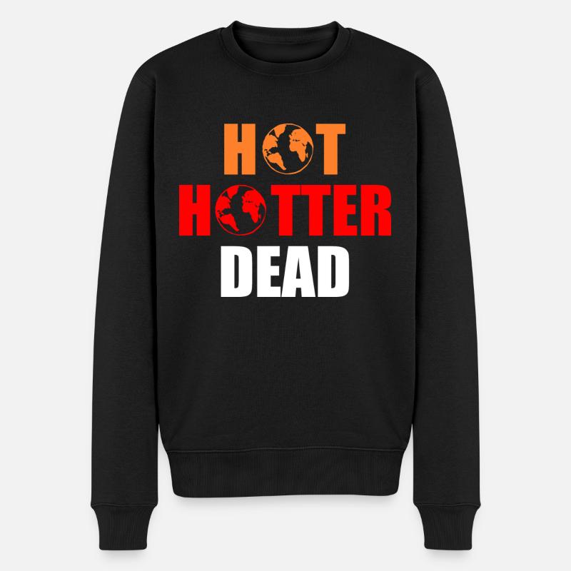 Hot hotter dead - Pull Premium bio Homme - noir