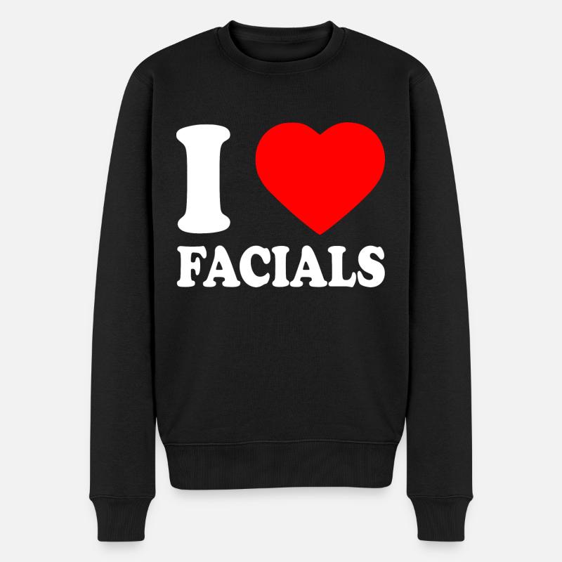 I love facials - Pull Premium bio Homme - noir