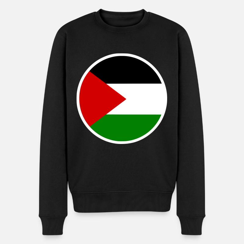 Palestine - Pull Premium bio Homme - noir