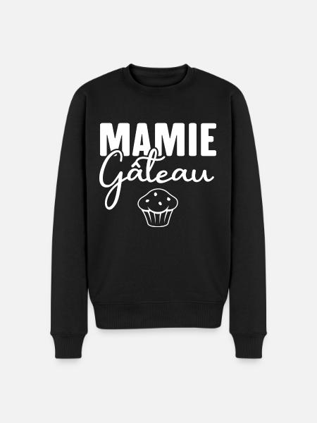 Mamie gâteau - Pull Premium bio Homme - noir