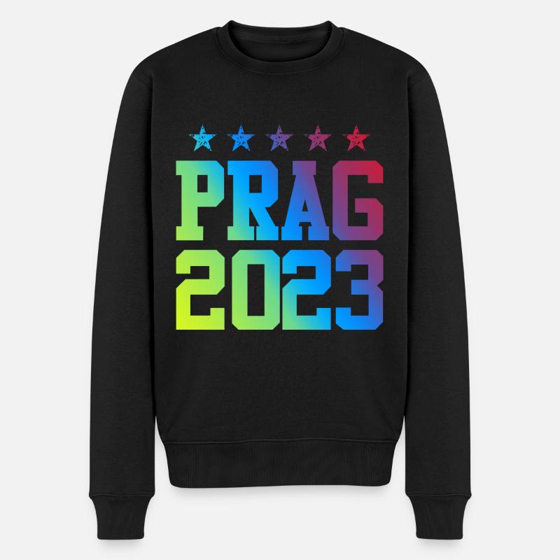 Prague 2023 - Pull Premium bio Homme - noir