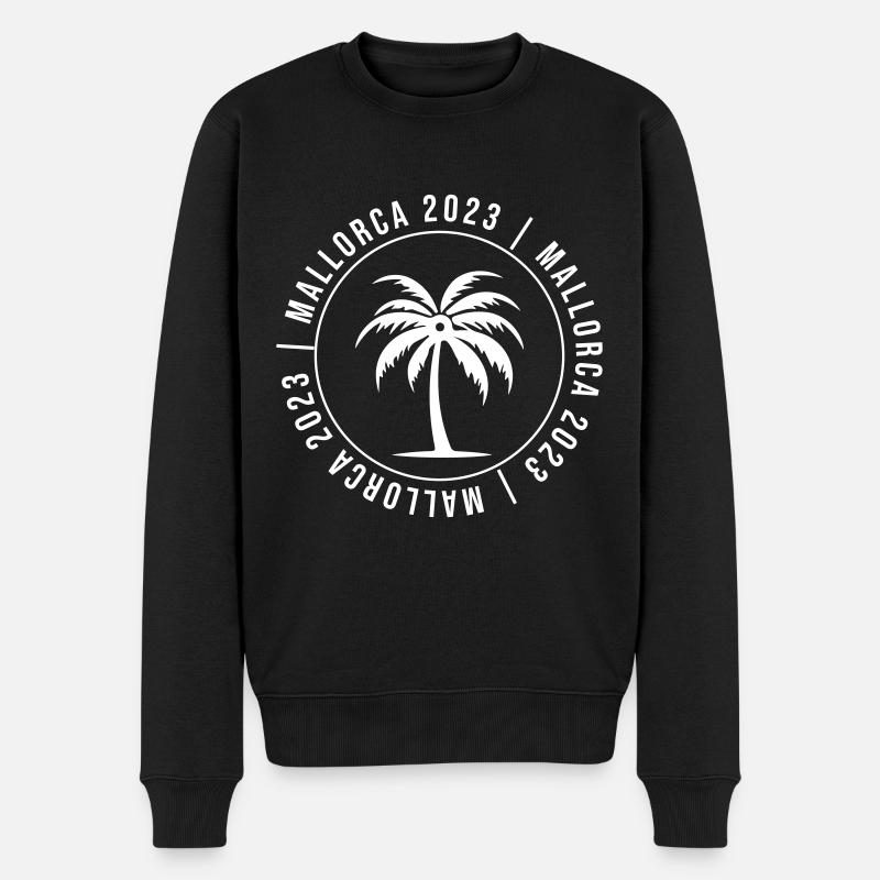 Majorque 2023 - Pull Premium bio Homme - noir