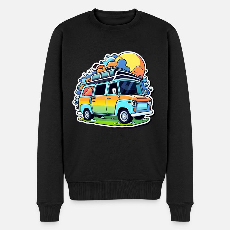 Camping-car Camping-car Camping - Pull Premium bio Homme - noir