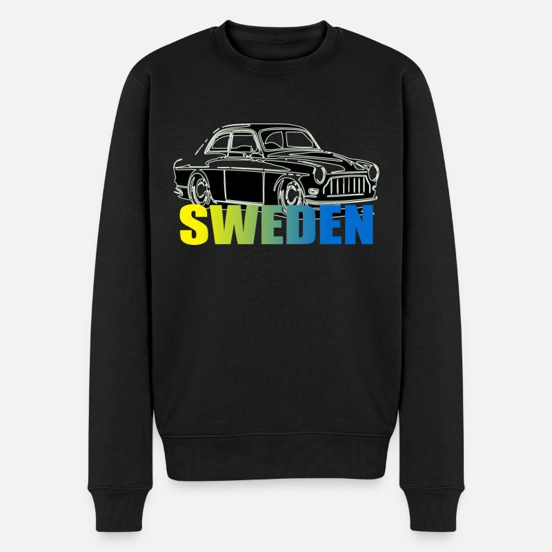 Amazone Auto Design Suède - Pull Premium bio Homme - noir