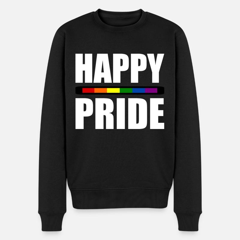 Happy pride - Pull Premium bio Homme - noir