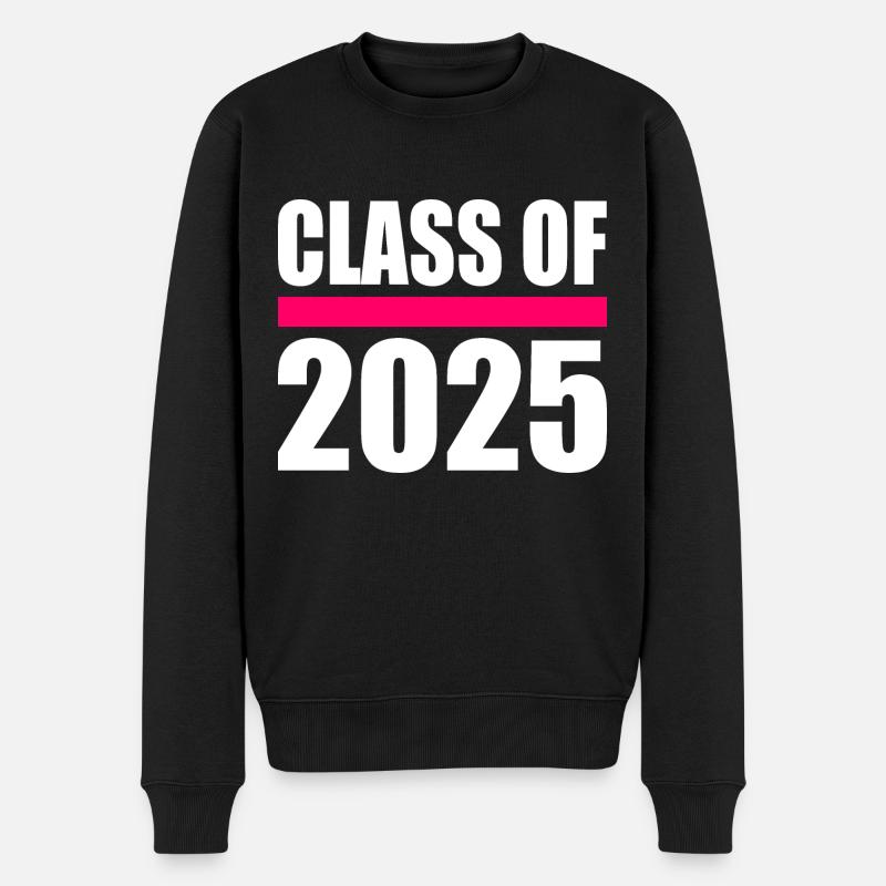 Class of 2025 - Männer Premium Bio Pullover - Schwarz