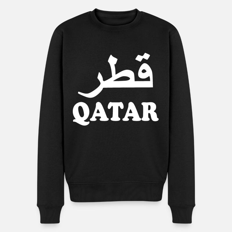 Qatar - Pull Premium bio Homme - noir