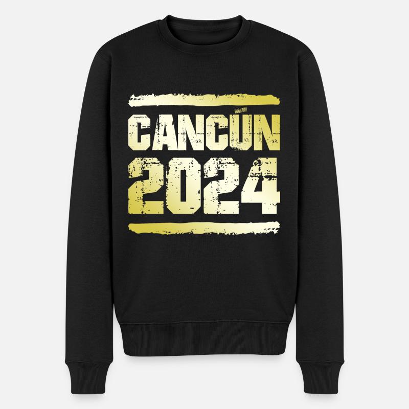 Cancún 2024 Médaille d’or - Pull Premium bio Homme - noir