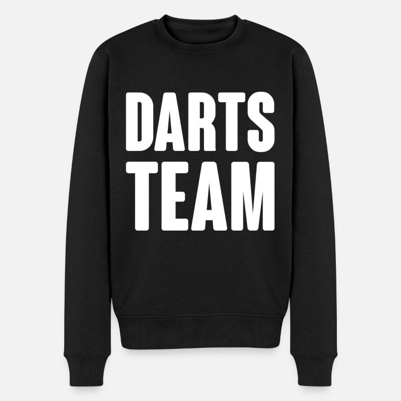 Équipe de fléchettes - Pull Premium bio Homme - noir