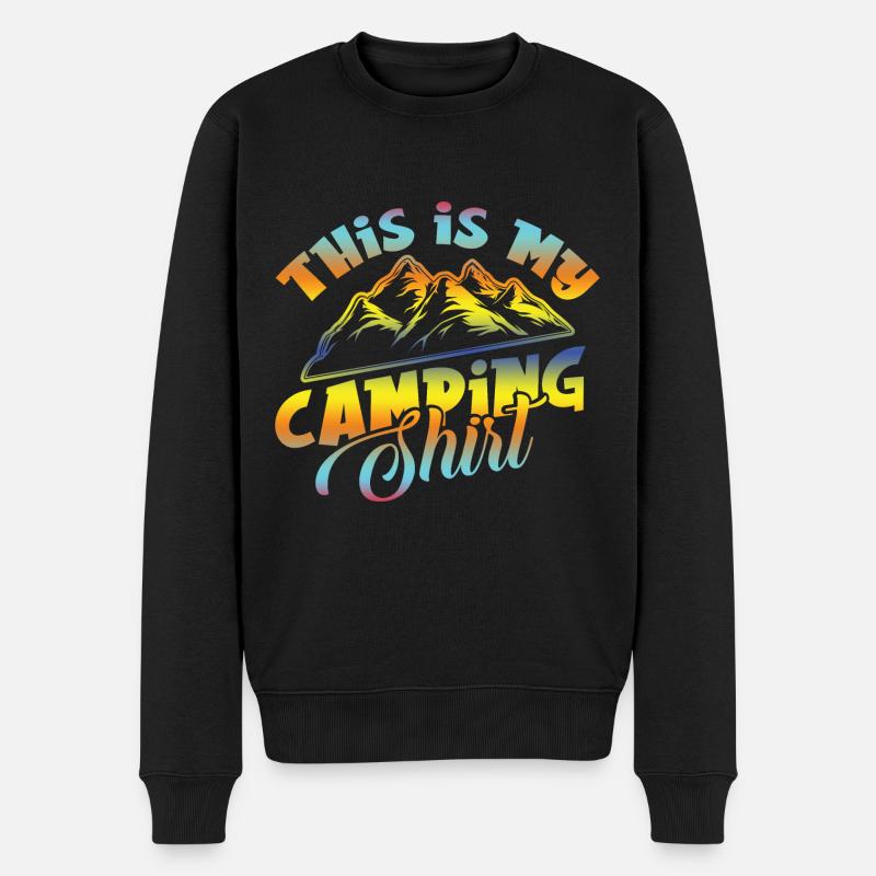 chemise de camping - Pull Premium bio Homme - noir