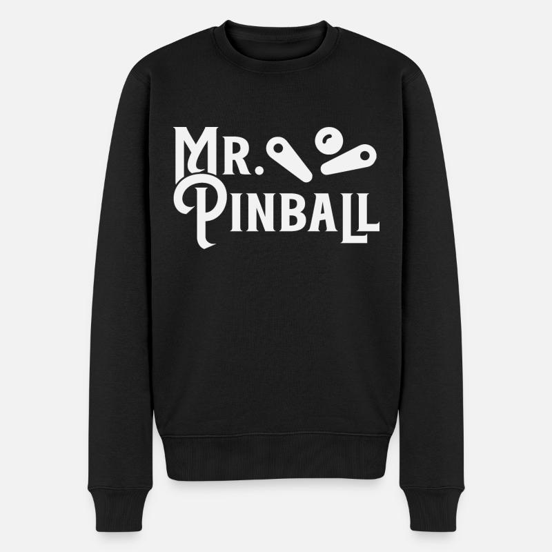 M. Pinball Flipperautomat Flipperkugel Design - Pull Premium bio Homme - noir