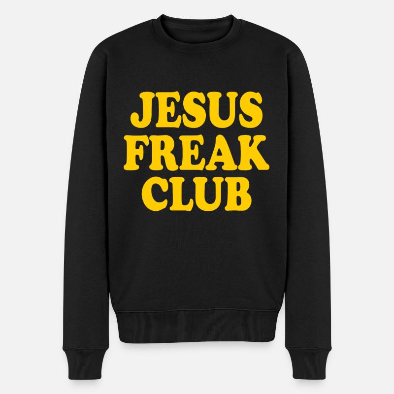 Jesus freak club - Pull Premium bio Homme - noir