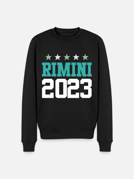 Rimini 2023 - Männer Premium Bio Pullover - Schwarz