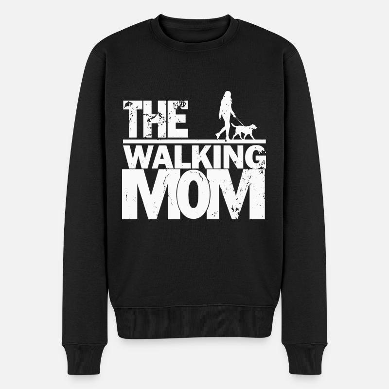 La maman qui marche - Pull Premium bio Homme - noir