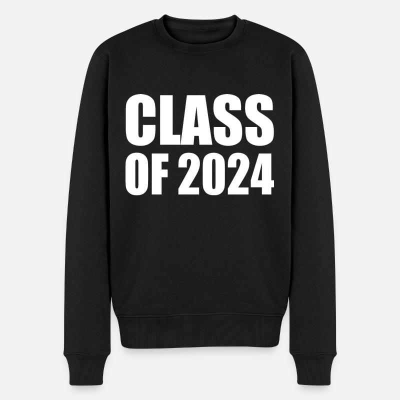 Class of 2024 - Männer Premium Bio Pullover - Schwarz