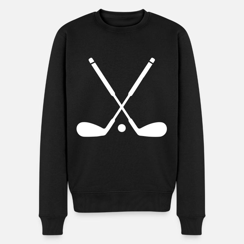 Symbole du golf - Pull Premium bio Homme - noir