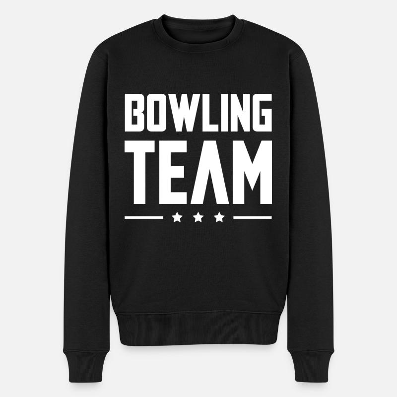 Équipe de bowling - Pull Premium bio Homme - noir
