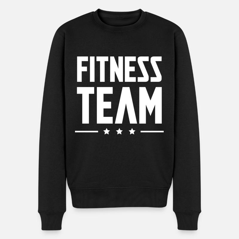 Équipe de conditionnement physique - Pull Premium bio Homme - noir