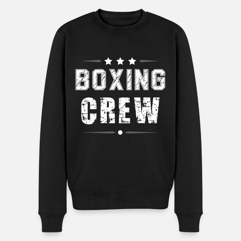Équipe de boxe - Pull Premium bio Homme - noir