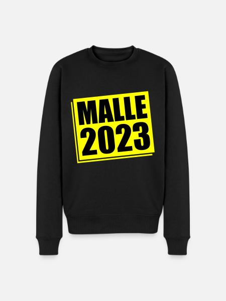 Malle 2023 Mallorca - Men's Premium Organic Jumper - black