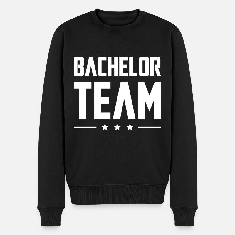 Équipe Bachelor - Pull Premium bio Homme - noir