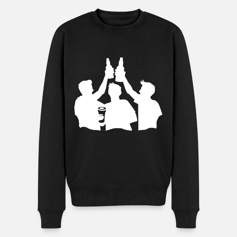 Junggesellenabschied Gruppe Jga - Männer Premium Bio Pullover - Schwarz