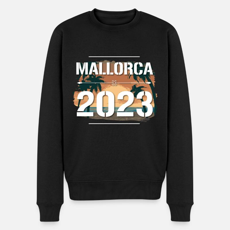 Majorque 2023 - Pull Premium bio Homme - noir