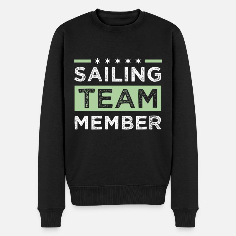 Équipe de voile - Pull Premium bio Homme - noir
