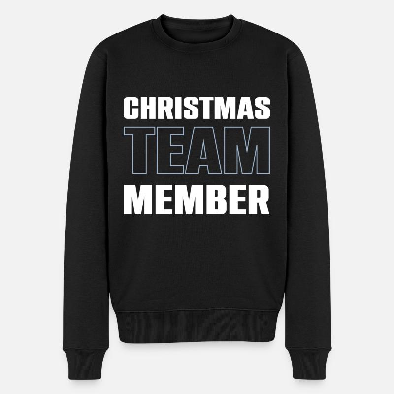 Équipe de Noël - Pull Premium bio Homme - noir