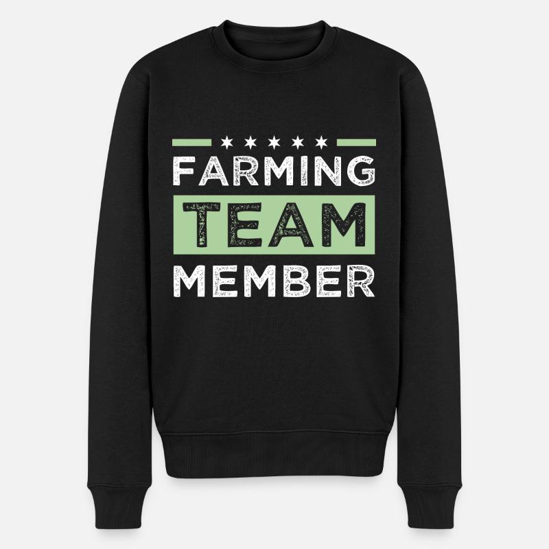 Équipe agricole - Pull Premium bio Homme - noir