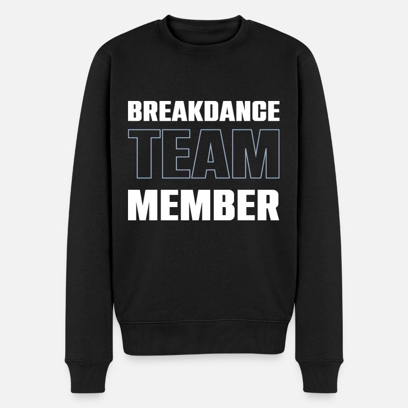 Équipe de breakdance - Pull Premium bio Homme - noir
