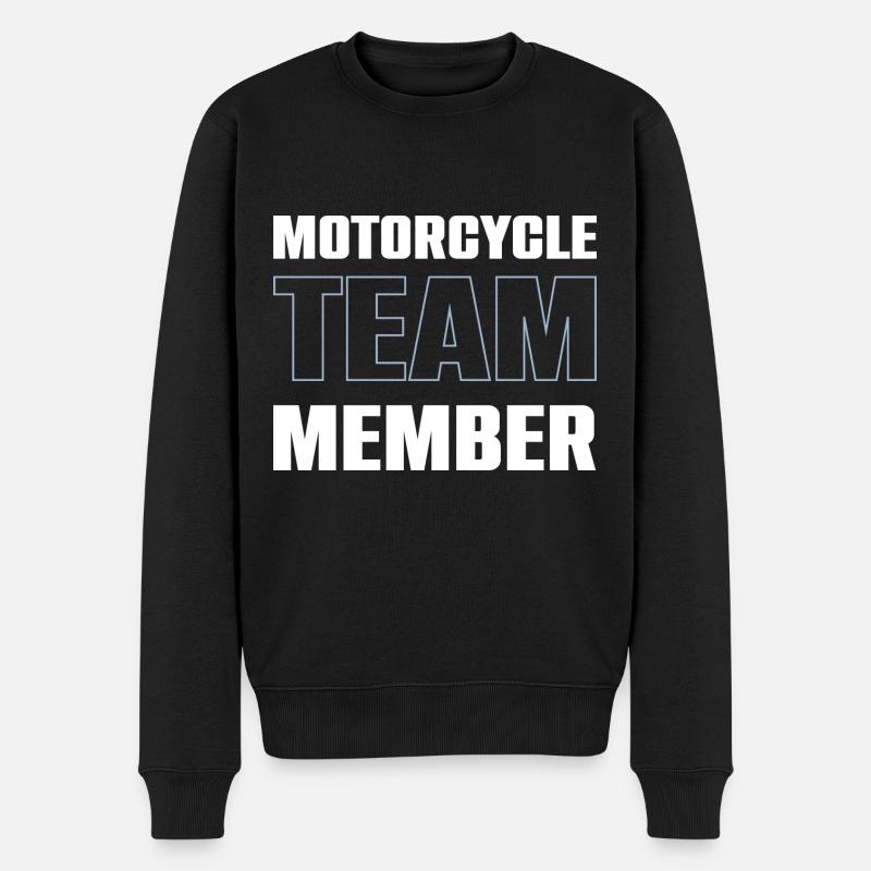 Motorcycle Team - Men's Premium Organic Jumper - black
